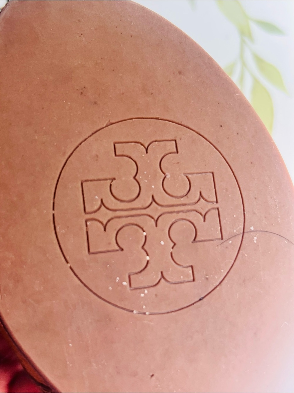 Tory Burch Cognac Leather Slide Mules with Gold Logo size 8M - Picture 6 of 13
